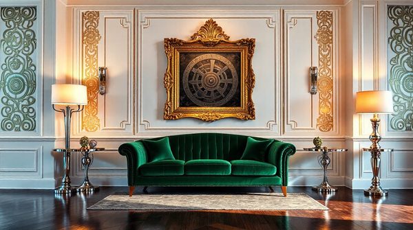 Art déco avec tableau : 10 idées pour sublimer votre décoration intérieure