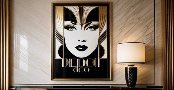 Tableau art déco : élégance et modernité pour votre intérieur